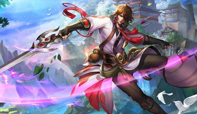 王者荣耀李白壁纸 要当电脑桌面的