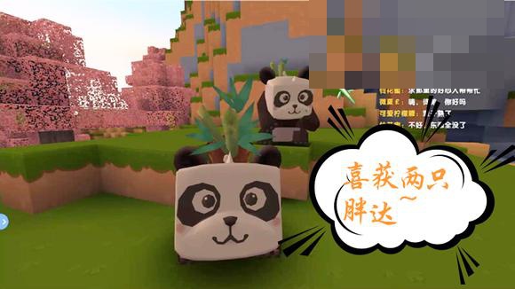 视频:迷你世界落落小镇ep157-喜获两只胖达