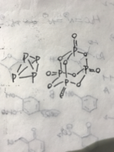 白磷(p4o10)的结构式怎么写