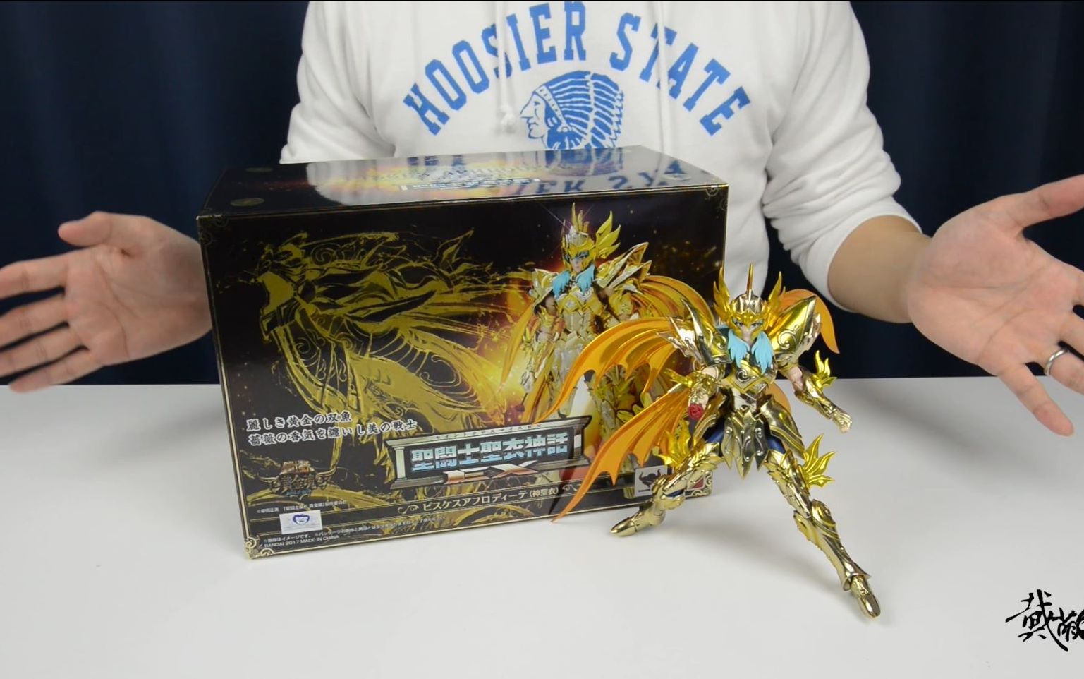 圣衣神话ex 钓到一条金龙鱼!双鱼座神圣衣 阿布罗狄【圣斗士星矢】