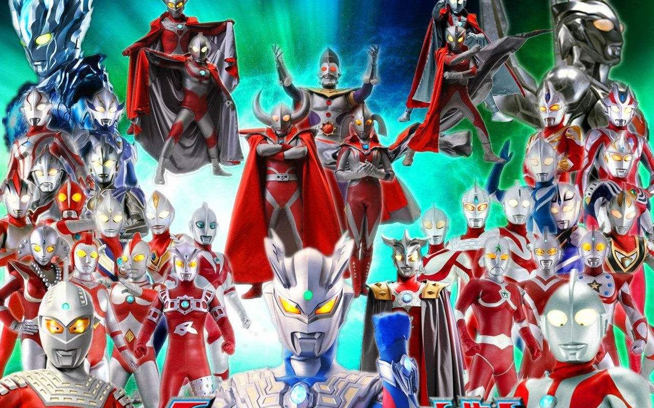 奥特曼壁纸1080p,奥特曼壁纸1920x1080 1966-2018历代奥特曼主题曲大合集 完整1080p版