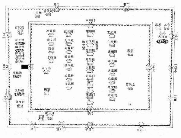 三朝五门的具体位置及名称因朝代不同而有所区别.