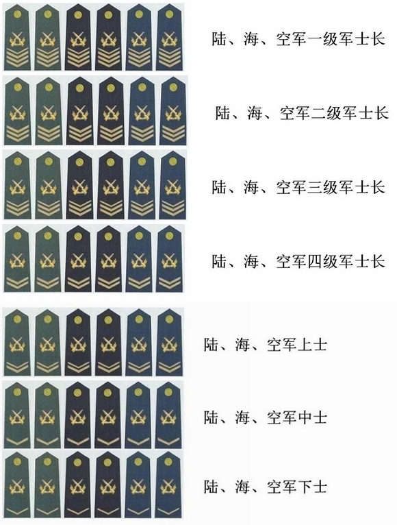 当兵没上军校最高什么军衔