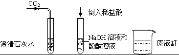 (2)小海同学实验后发现试管内溶液为无色,认为氢氧化钠和盐酸恰好