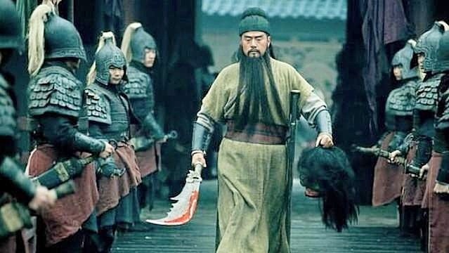 新三国 关羽超炫刀法混剪 于荣光功底很赞!
