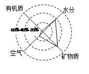 水分38%,空气12%,矿物质45%可以和什么植物?