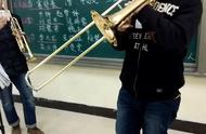 长号独奏《新闻联播片头曲》简直不要太6