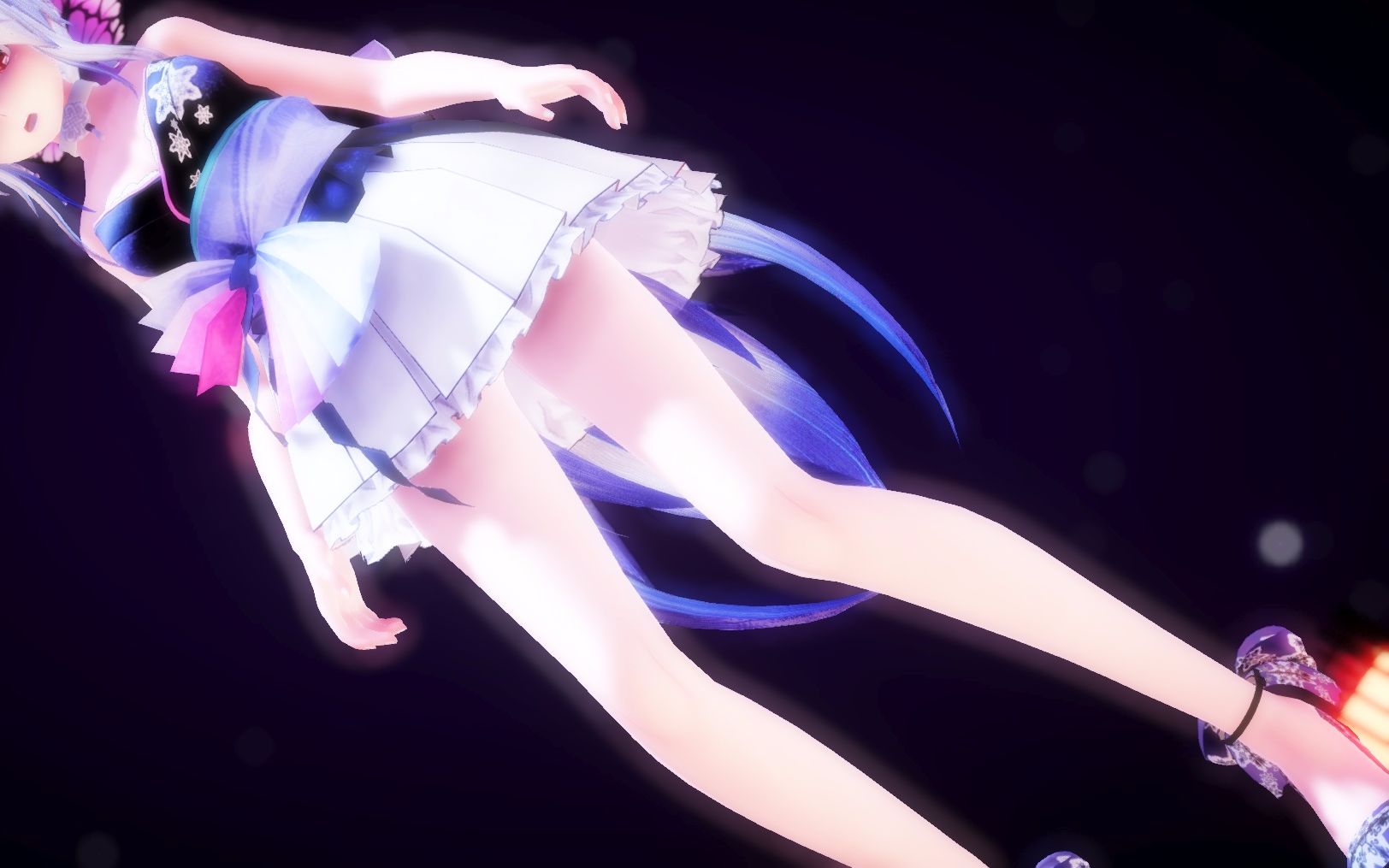 【mmd 1080p/60fps】tda 巫女服弱音 diamond sky