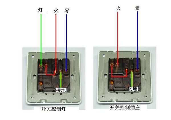 这个明装一开五孔插座如何接线,见图?