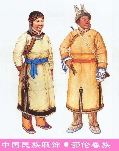蒙古族服饰和鄂伦春族,鄂温克族有什么区别