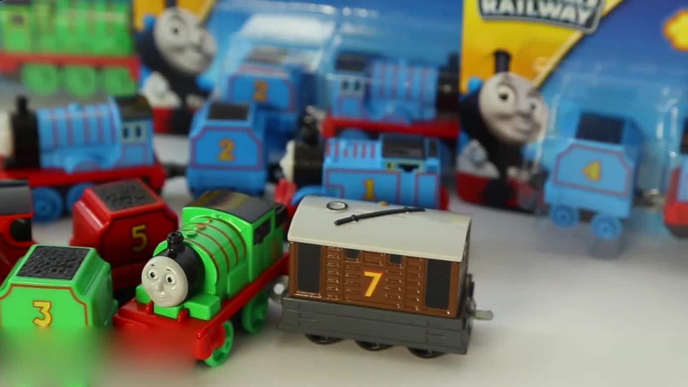 托马斯和他的朋友们 玩具 小火车 十款 动漫角色 试玩