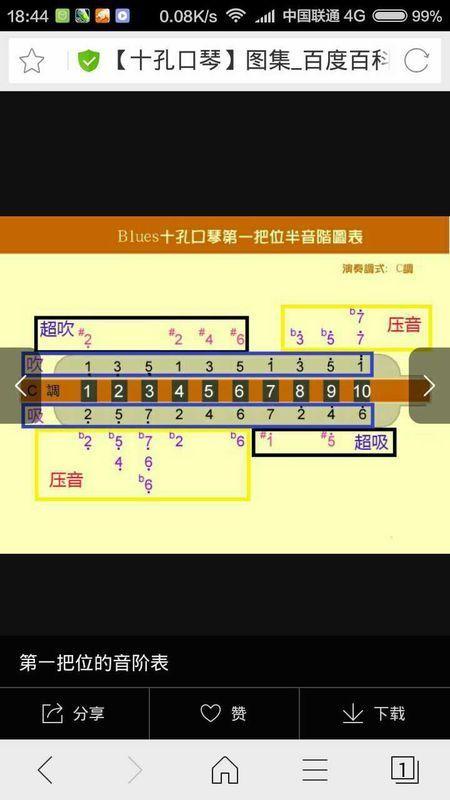 布鲁斯口琴送别1上有个点啥意思