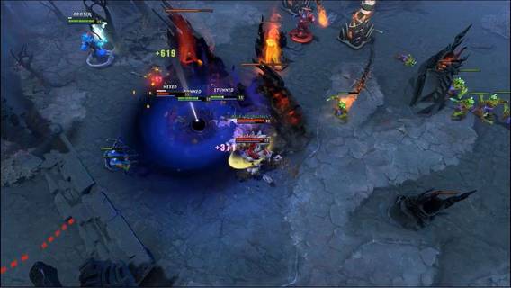 dota2:谜团完美大被小小破坏,感觉谜团要骂人了