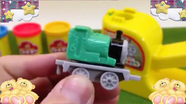 【日本食玩】托马斯小火车系列玩具 橡皮泥 彩泥 粘土-创意diy指尖.