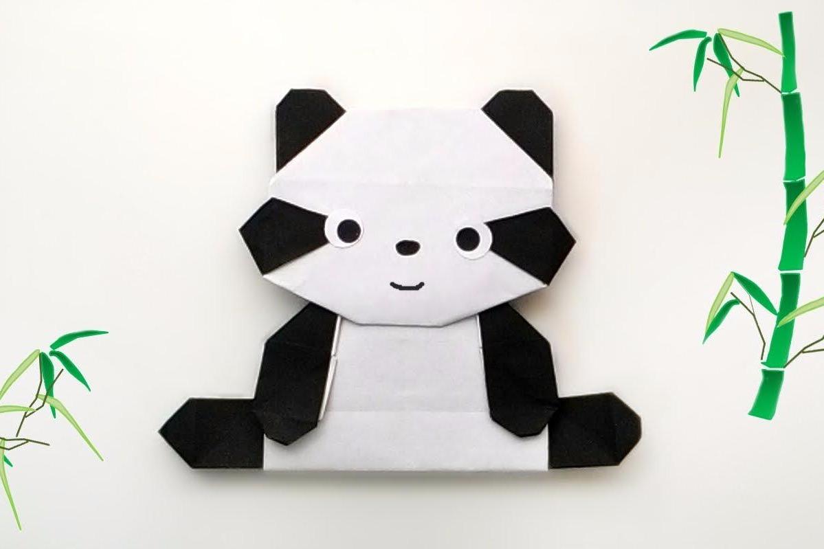 视频:手工折纸萌萌哒的大熊猫,可爱简单易学,值得为孩子收藏!