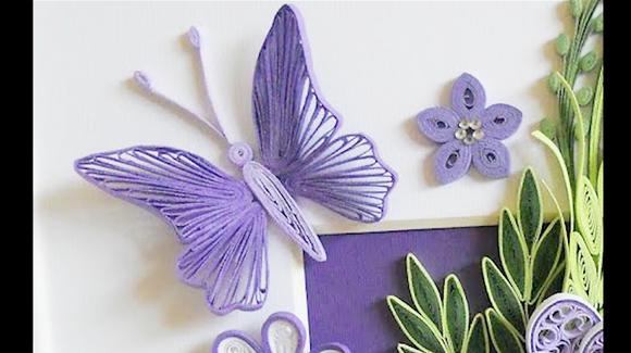 手工折纸教你用大头针做个立体的蝴蝶,装饰墙面贺卡礼盒都很漂亮