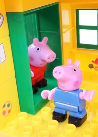 粉红猪玩具日常封面