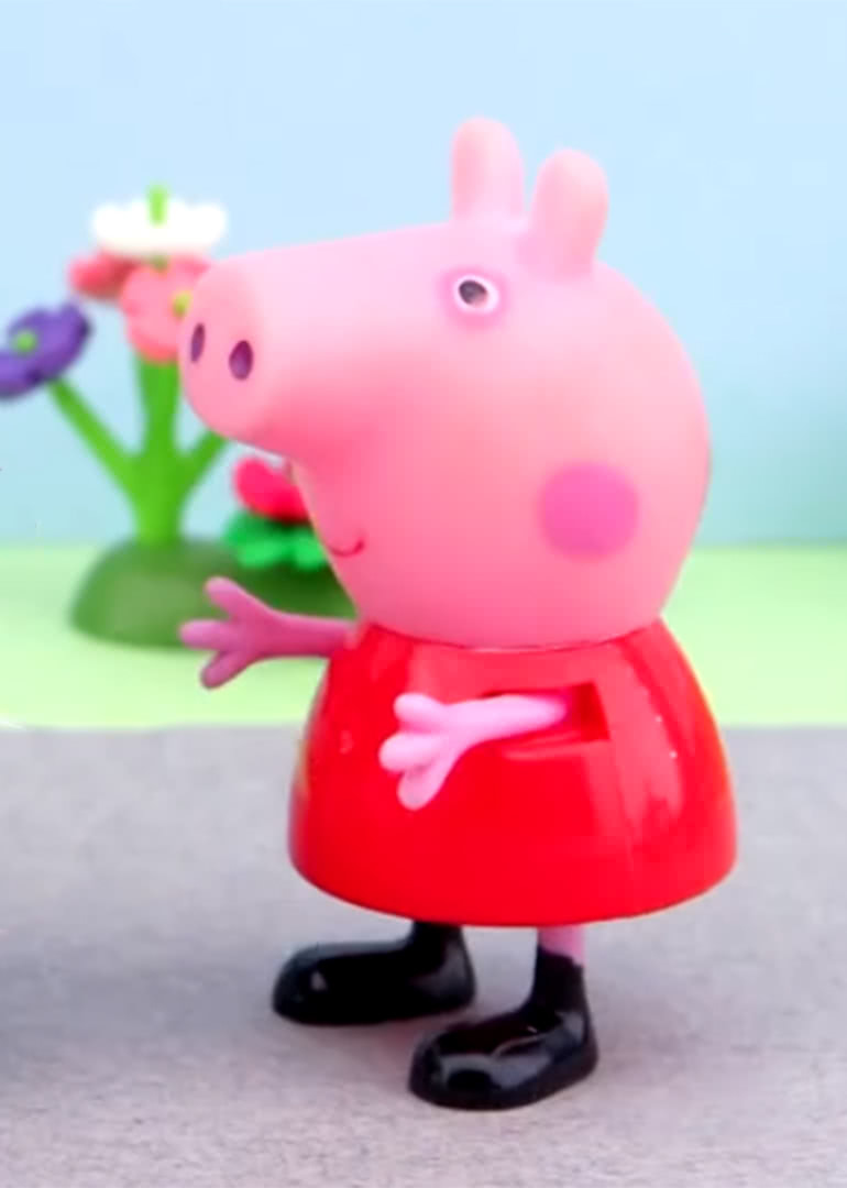 粉红猪小妹的玩具故事封面