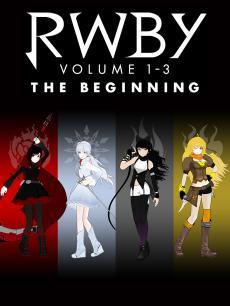 RWBY Volume 1-3 The Beginning封面