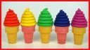 彩虹冰淇淋杯奇趣蛋的玩具游戏 55