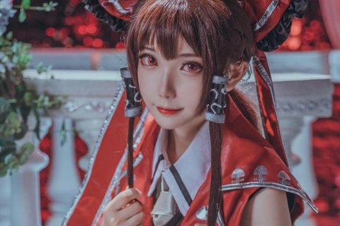 东方Project博丽灵梦cosplay和服写真