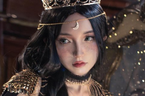 鬼刀风玲公主4k性感冷艳cosplay写真