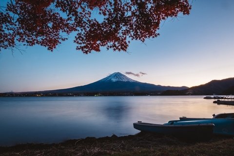 日本富士山的景色图片