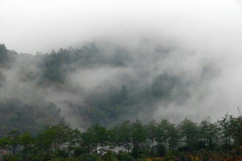 武夷山雨景电脑壁纸