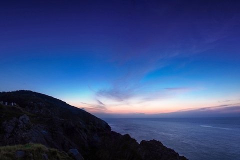 唯美大海晚霞风景壁纸