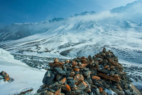 青海祁连山冰雪壁纸