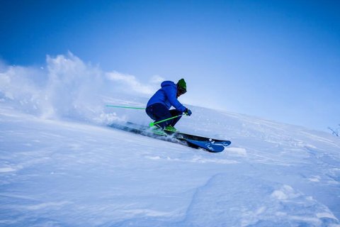 有趣的滑雪电脑壁纸