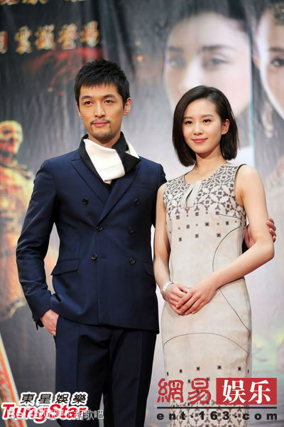 胡歌刘诗诗的台湾行照片,求