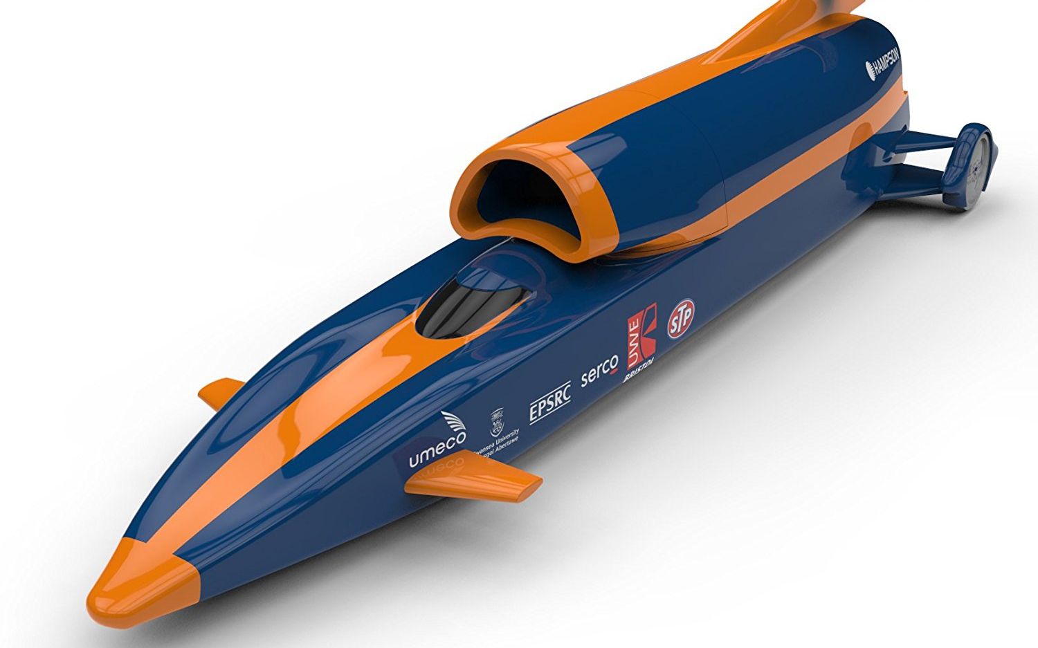 寻血猎犬超音速汽车 bloodhound ssc 首次公开测试