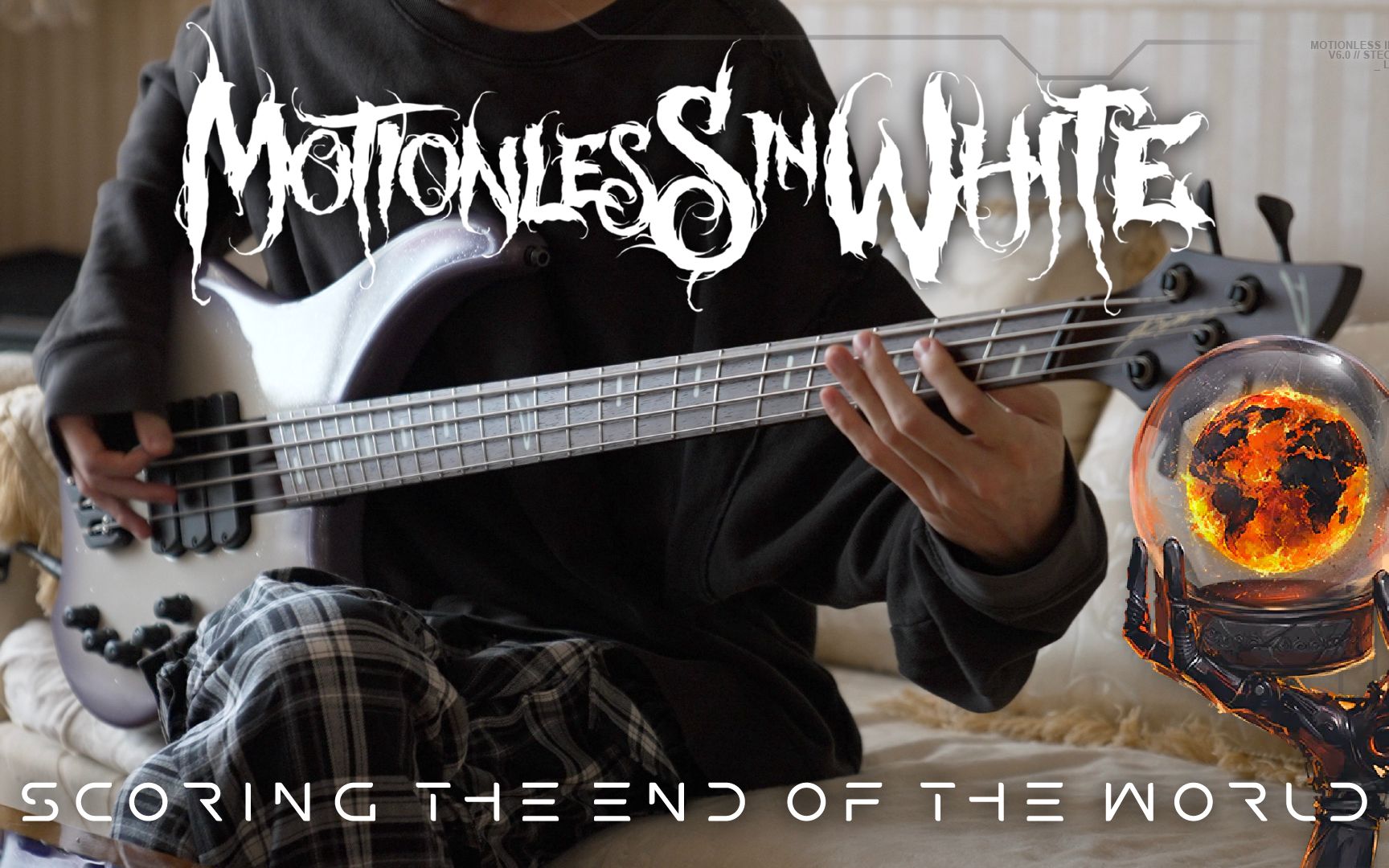 [图]Motionless In White - Scoring The End Of The World (Feat. Mick Gordon) | 贝斯翻弹