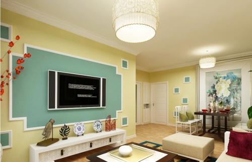 电视背景墙面面积怎么算