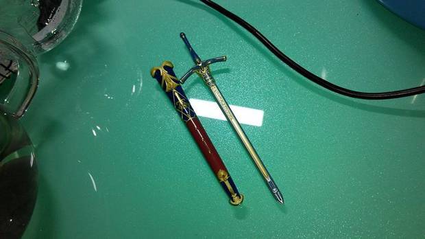 动漫fate的saber的剑,这把是什么名字,好像不是誓约胜利之剑和阿瓦隆