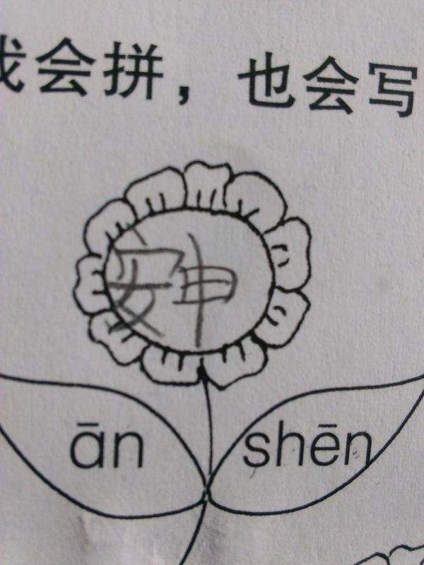 anshen这个词的拼音声调都是一声这个词语是