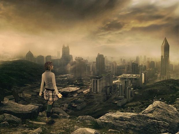 求一些世界末日的图片