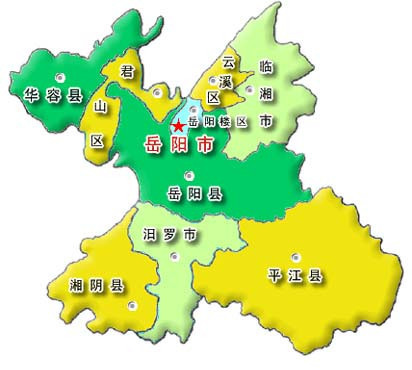 岳阳市面积图片