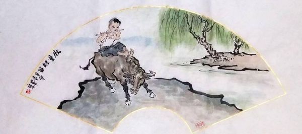 《牧童》属于_言_,诗中押韵的字有_、_。