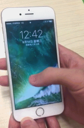 苹果手机6s更新后,如何设置滑动屏幕解锁?