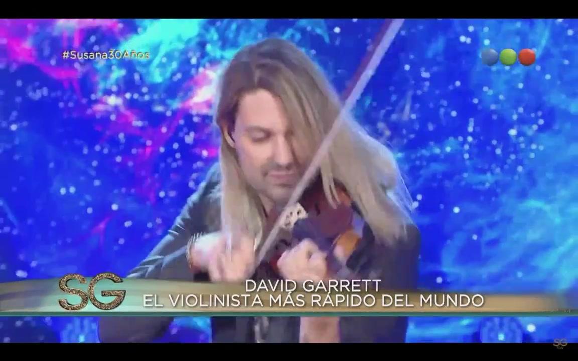 [图][David Garrett] - Bitter Sweet Symphony - Susana Giménez - 19.11.2017