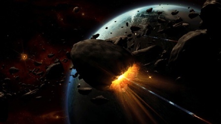 灾难片《陨石撞地球》, 人类面临浩劫, 美女科学家拯救全人类