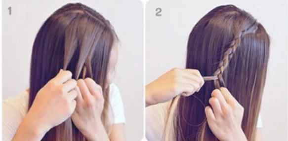 怎么把彩线绑在头发上编辫子,就是大理丽江,的那种,最好有图片谢谢