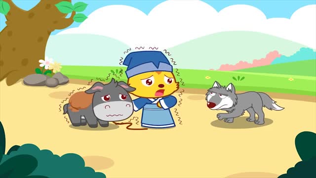 猫小帅益智早教动画:东郭先生和狼的故事