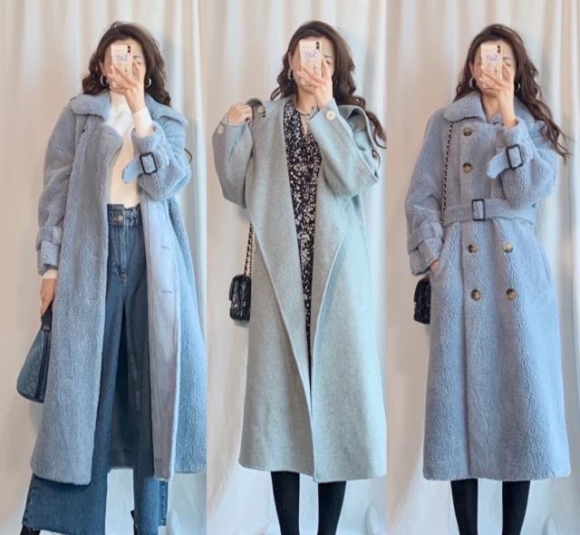 裙大衣如何穿搭