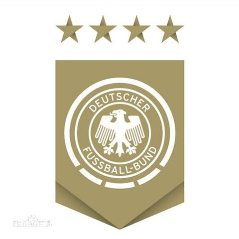 求德国足球队历史队徽图片。