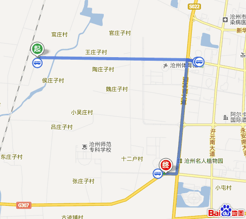 沧州火车站地图图片