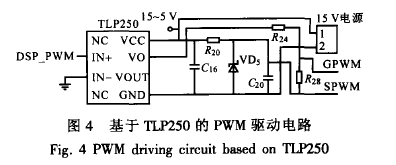 基于tlp250的pwm驱动电路,驱动igbt.图中的gpwm是个啥