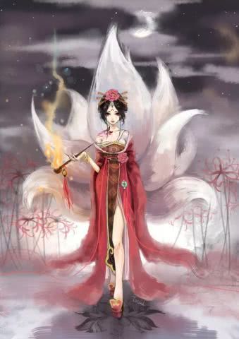 谁能帮忙做一张像素的小说图片,要是九尾狐的_360问答